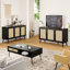 Buffet buffet avec 3 portes en rotin-1864140-21562518