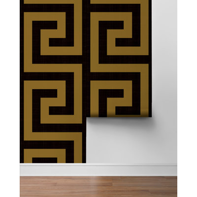 Cleason Peel & Stick Geometric Roll