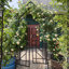Support d'arche de jardin en métal avec barrière pour plantes grimpantes, assemblage facile