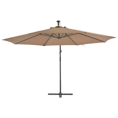 Vermont 350cm Lighted Cantilever Parasol