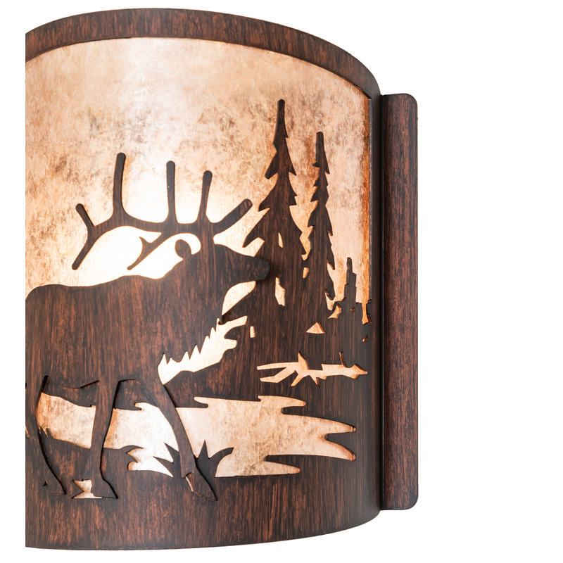 1 - Light Flush Mounted Sconce
