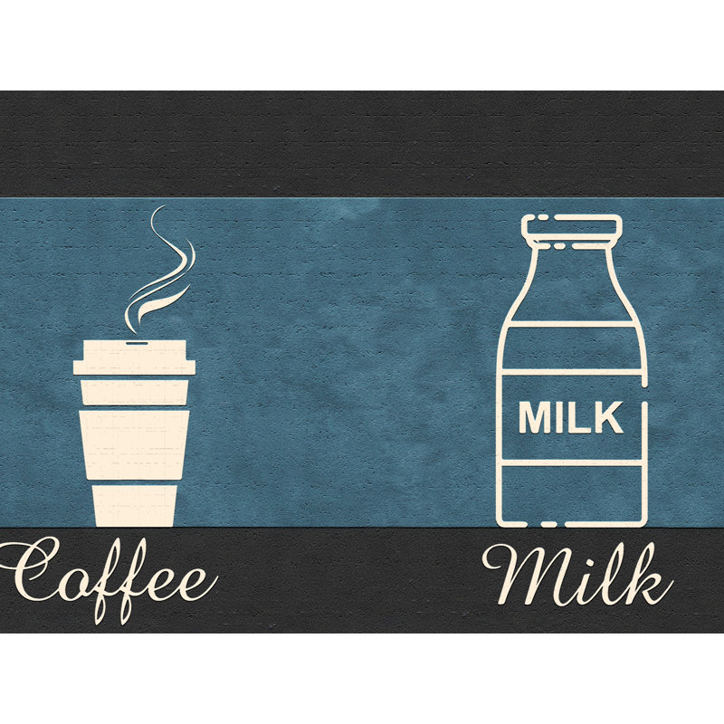 Bordure de papier peint à peindre L 15 pi x l 7 po Akeyah Coffee