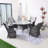 Round Outdoor Dining Set With Cushions-1902182193-1902182195