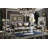 Antique Platinum 1-Shelf End Table