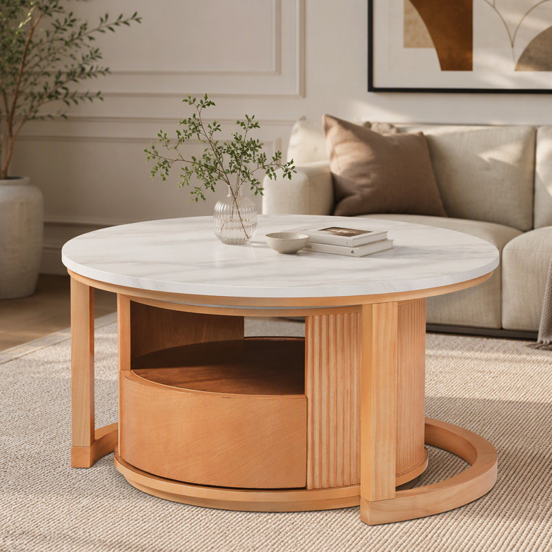 Round Nesting Coffee Table