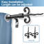 Tringle à rideaux simple Merrie Finial-420716173-420716208