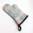 Plaid Glow Oven Mitt Cotton Twill