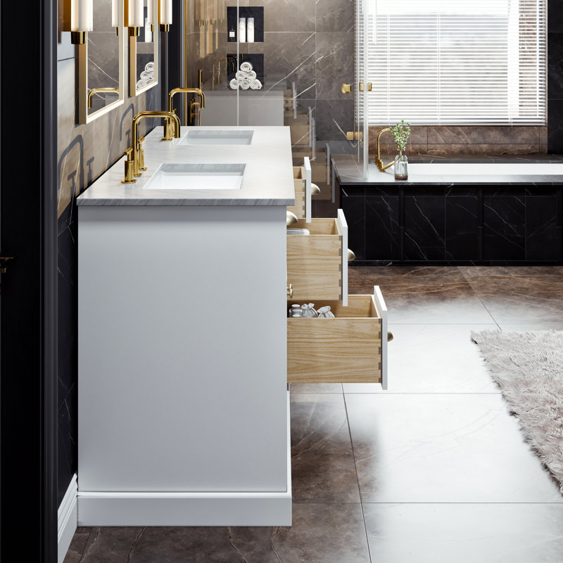 Ensemble de meuble-lavabo double 48 po Minnich