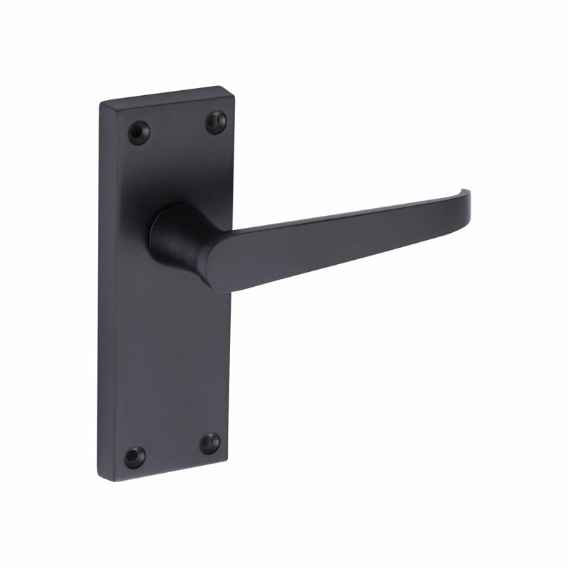 Straight Handle Latch Door