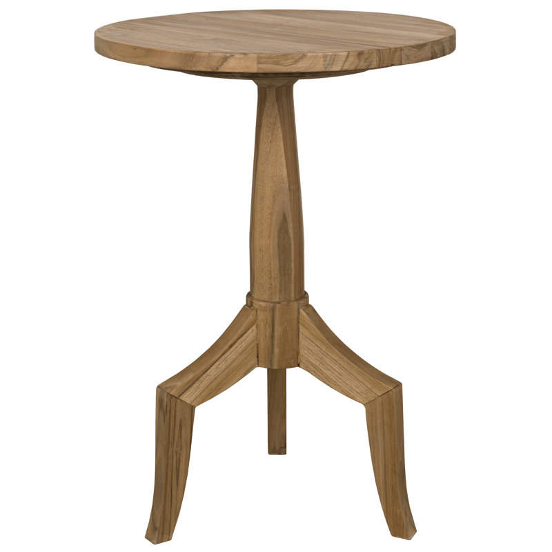 Atomic Solid Wood End Table