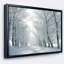 «Winter Road Backlit my Morning Sun», reproduction de photo-2044326583-2044326578