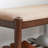 Walnut Upholstered Solid Wood  Bench-1557025992