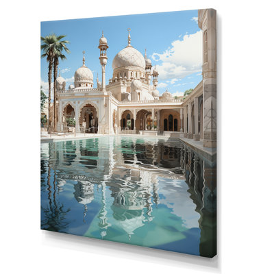 " Religious Templedivine Reflections "