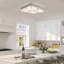 Crystal LED Flush Mount Lighting Hallway Light Fixtures Dimmable Bedroom Ceiling Lights