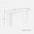 Tuckerman Modern Console Table With L-shaped Legs And Round Corners-76929974