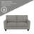Aliciana Fabric 63'' Reception Loveseat-825834780