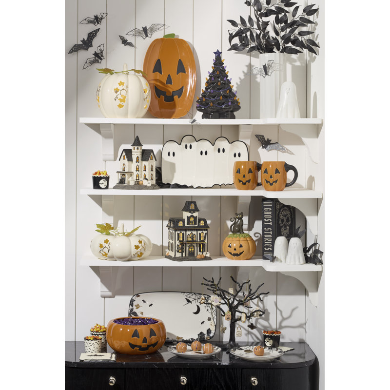 Lenox Haunted Halloween Hors Doeuvres Tray