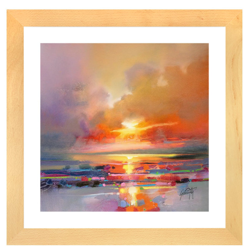 «Diminuendo Sky Study III» par Scott Naismith - reproduction d'art, H 24 po x l 24 po x p 1 po
