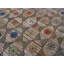 Tapis antique en laine crocheté aux États-Unis