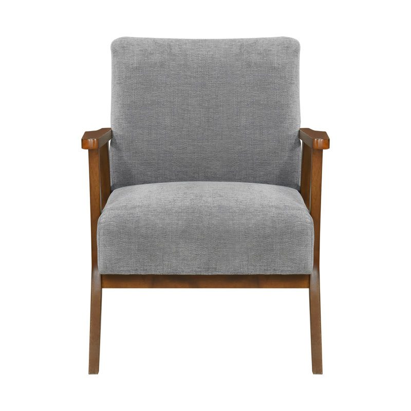 Fauteuil d'appoint contemporain, durable et élégant, Gris