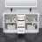 60'' Double Bathroom Vanity with Cultured Marble Top-79721340-79721338-97965836