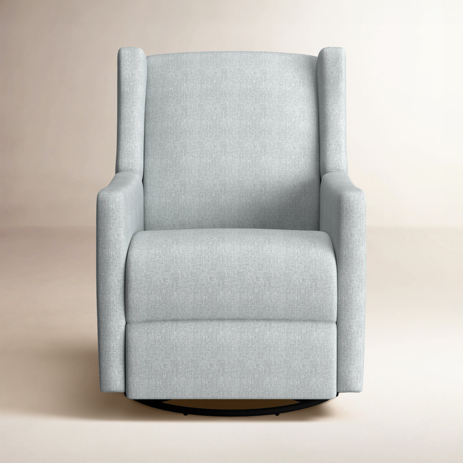 Andrina Swivel Glider, Dove Grey Performance