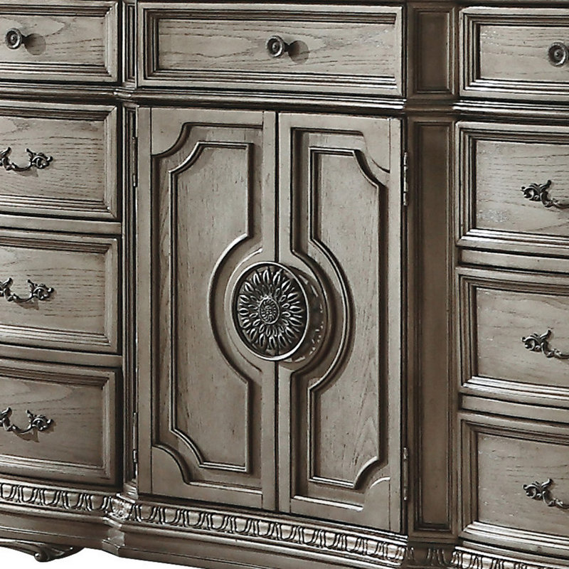 Commode combinée 6 tiroirs