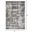 Tapis abstrait en polypropylène gris Siante-1660189739