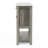 Mazelina Farmhouse 2-Door Cabinet with 2 Drawers Buffet Table for Kitchen