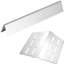 Barres 17 po pour remplacement de gril en acier de la série 300 Genesis, 5 et 2 plaques chauffantes, de haute qualité, durables, série de remplacement Precise Fit, acier inoxydable