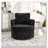 Chenille Upholstered Swivel Chair-1775418726