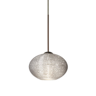 Luminaire suspendu sphère 1 lumière Lasso
