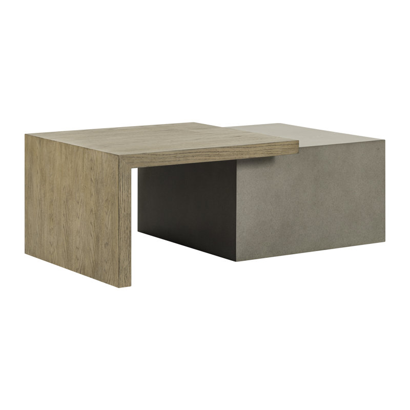 Table basse Cruce avec faux béton