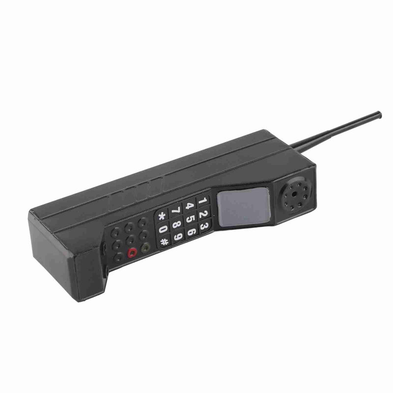 Ornement de téléphone portable rétro brique