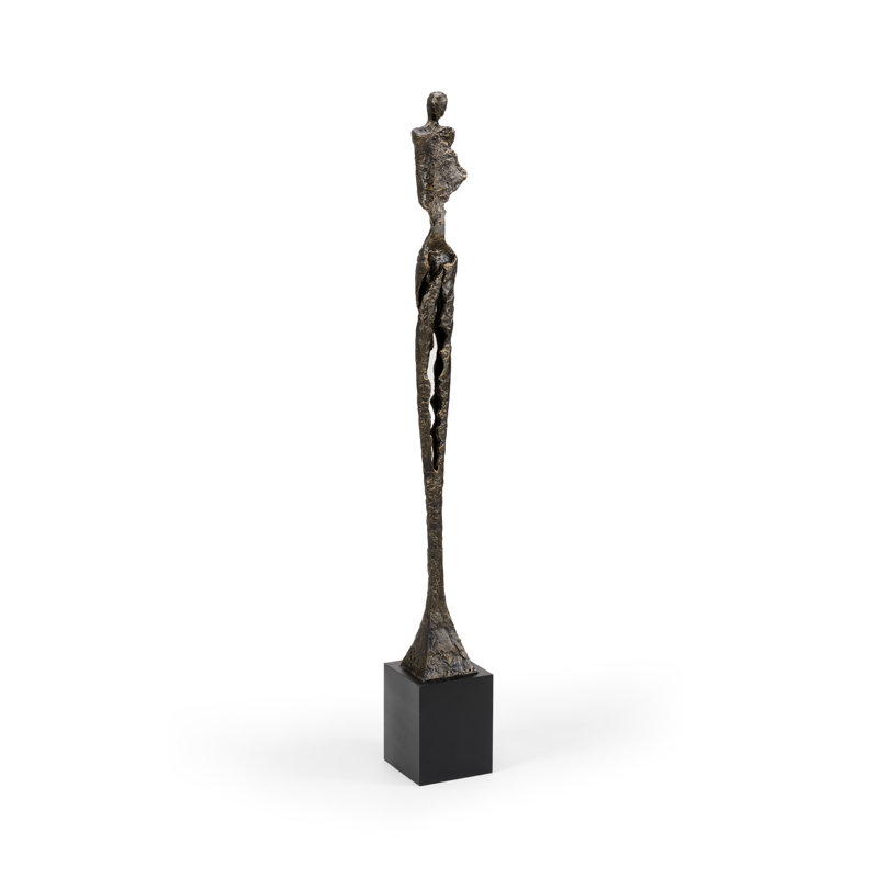 Frederick Cooper Statue, 65.25" H x 8" W x 8" D