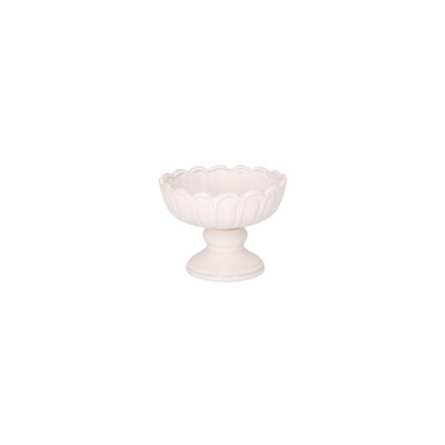 Stoneware Pot Off White