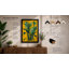 Potted Plant in Yellow Botanical - Framed Print-101859744-101859748