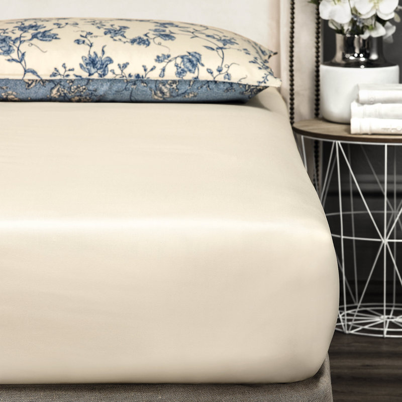 Madeleine Sateen Flat Sheet, Queen Flat Sheet, Floral 2