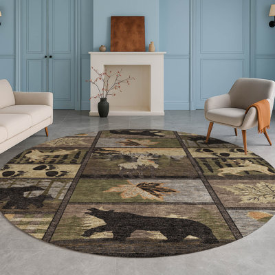 Tapis intérieur / extérieur lavable à la machine Chantille ACN2448 Lodge