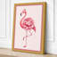 Flamingo in Bloom Botanical - Wrapped Canvas-941249510-941249511