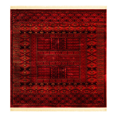 Tapis rouge / noir Amro Southwestern