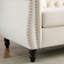 Canapé combiné (3 + 3) - Velours beige (W834S00063)
