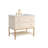 35.74796'' Single Bathroom Vanity with Marble Top