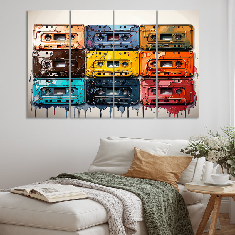 Traditional Entertainment Wall Decor on Metal