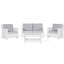 Angelyn 4 Seater Rattan Sofa Set