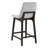 Upholstered Counter Stool with Solid Wood Legs-119721200-119721201