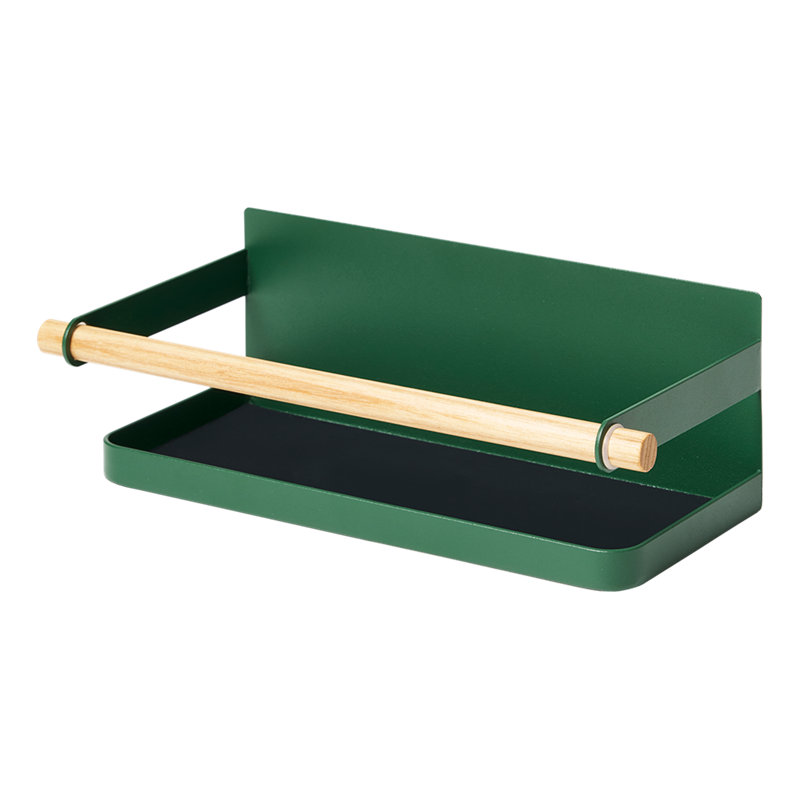 Rangement magnétique pour réfrigérateur Yamazaki Home Tosca, Vert forêt