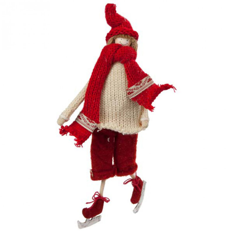22cm Fabric People Hanging Figurine Ornament