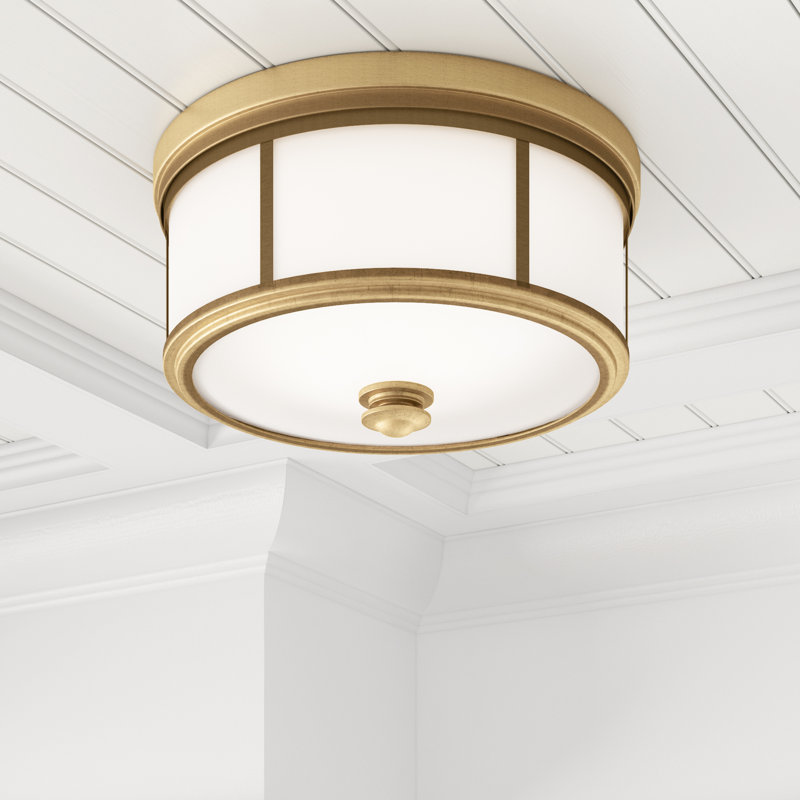 Everlee Glass Flush Mount