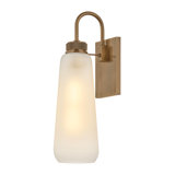 Troy Lighting Gulliver 4.75 inch wide 1 Light Wall Sconce in Patina Brass